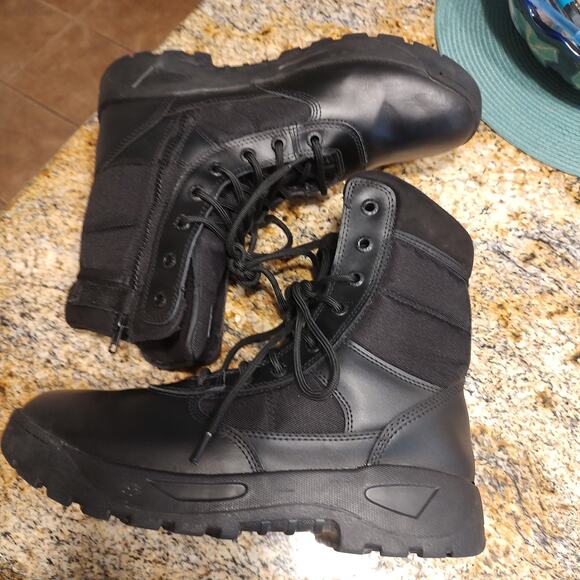 Response Gear Tactical Footwear Black Boots Size 13 USA Model 1077 - Picture 11 of 12